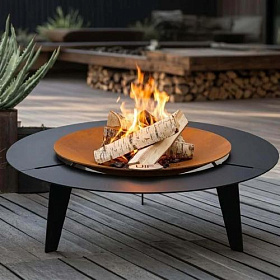 Костровая чаша UpFlame Steel Cup 1000 Uniq black фото