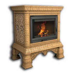 Облицовка камина КимрПечь Кострома пристенный для топок 600 фото