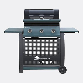 Газовый гриль Sahara S325 3B BBQ Smokey Teal фото