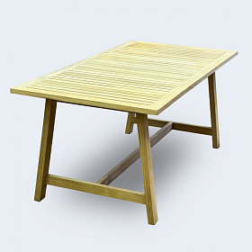 Стол обеденный Ideal Patio LEONOREN из тика 180x90 фото
