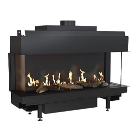 Газовый камин Kratki Pro Leo/LP/100/G31/37MBAR (баллонный газ) фото