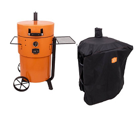 Угольный гриль коптильня Oklahoma Joe's Drum Bronco Limited Edition фото