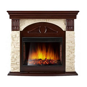 Каминокомплект Electrolux Firelight  Torre U с  Sphere Plus EFP/P-2720RLS (угловой) фото