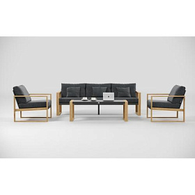 Лаунж зона Gardenini Элеганте серая LPELG.010800.S3 фото