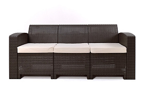 Диван трехместный Gardeck B:Rattan premium (3-х местная подушка) фото