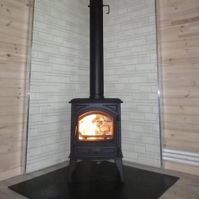 Чугунная печь Dovre 540W под ключ (04.2021) фото