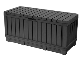 Сундук Keter Кенвуд (KENTWOOD STORAGE BOX) 350л, графит фото