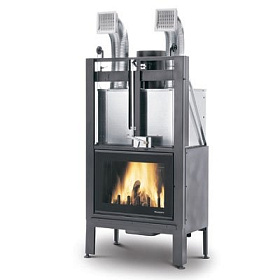 Каминная топка Palazzetti Ecomonoblocco 66 Frontal фото