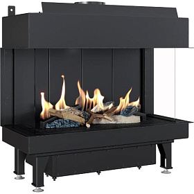 Газовый камин Kratki Pro LEO/LP/70/G20 (магистральный газ) фото