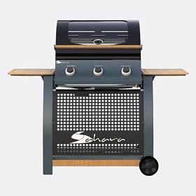 Газовый гриль Sahara S350 3B BBQ Smokey Teal фото