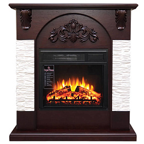 Портал Royal Flame Chester сланец мелкий белый под очаг Vision 18 LED FX изображение Портал Royal Flame Chester сланец мелкий белый под очаг Vision 18 LED FX фото