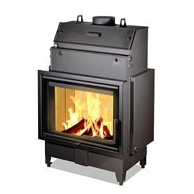 Каминная топка Romotop Heat W 2G 70.50.01 с теплообменником фото