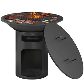 Чугунный Fantastic Grill Везувий Ø 1000 От Шефа фото