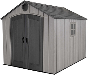 Сарай пластиковый Gardeck WoodLook 8*10 New фото