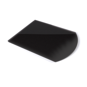 Лист стеклянный напольный Везувий Black (СП-3) 1100х1100х8мм фото