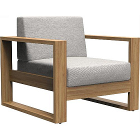 Кресло деревянное с подушками Janus et Cie Matisse Teak JNS/759-95-112/T-CUS фото