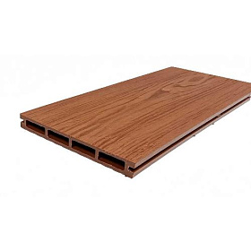 Террасная доска Oliverdeck МПК (Лайт)  22х140х3000 Терракот фото
