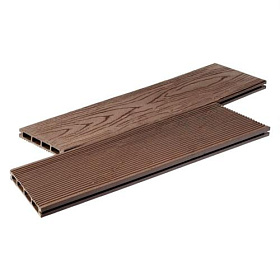 Террасная доска Oliverdeck МПК (Лайт)  22х140х3000 Бронза фото