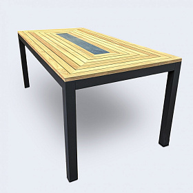 Стол обеденный EGMONT из тика 180x90 фото