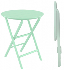 Стол пластиковый складной Siesta Contract Helen Folding Table Ø60 234/294-2248 фото