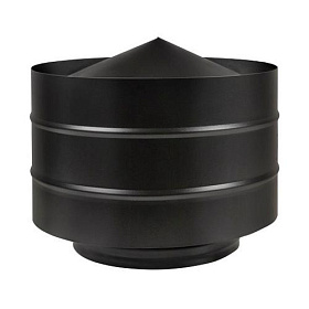 Дефлектор Везувий Black (AISI 430/0,5мм) фото