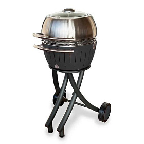 Угольный гриль Lotus Grill XL Garden-Set Anthracite Grey фото