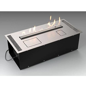 Автоматический биокамин Lux Fire Smart Flame 600 RC INOX фото
