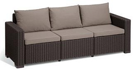 Диван Калифорния 3-х местный (California 3 Sofa), коричневый фото