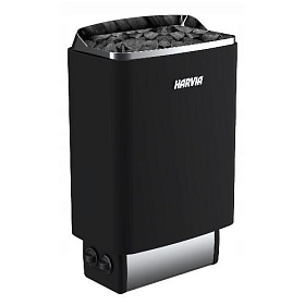 Электрическая печь Harvia SteelTop M45 Black фото