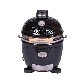 Керамический гриль Monolith Junior Pro Series 2.0 Black без ножек фото