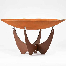 Костровая чаша UpFlame Steel Cup 650 Premier oxi фото