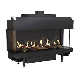 Газовый камин Kratki Pro Leo/LP/100/G31/37MBAR (магистральный газ) фото