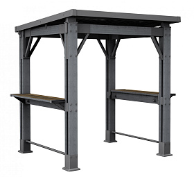 Беседка Keter "Гриль" Grill Gazebo Graphite фото