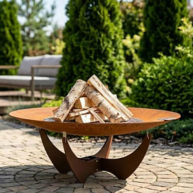 Костровая чаша UpFlame Steel Cup 850 Premier oxi фото
